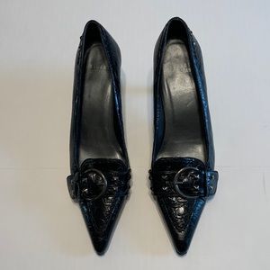 Stuart Weitzman Women’s Leather Pointy Toe Heels
